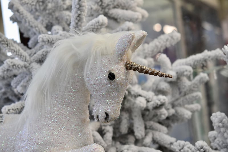 Unicorn topiaries